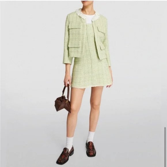 house of harlow green and white dress House of Harlow 1960 x REVOLVE Frederick Dress in Olive Green